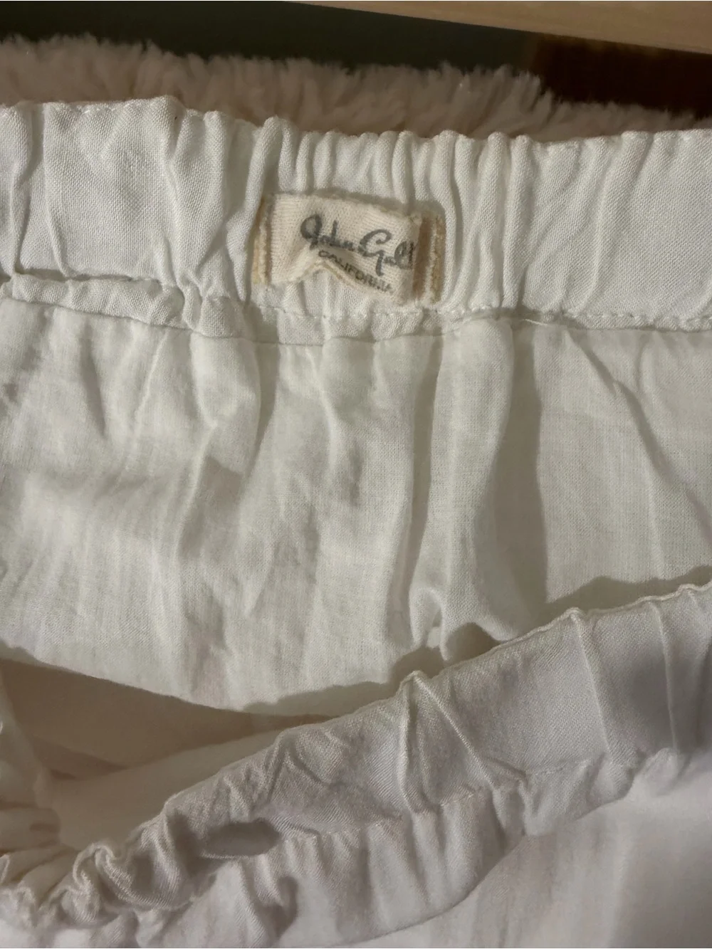 Brandy Melville Women's White Tiered Maxi Skirt - Picture 5 of 6